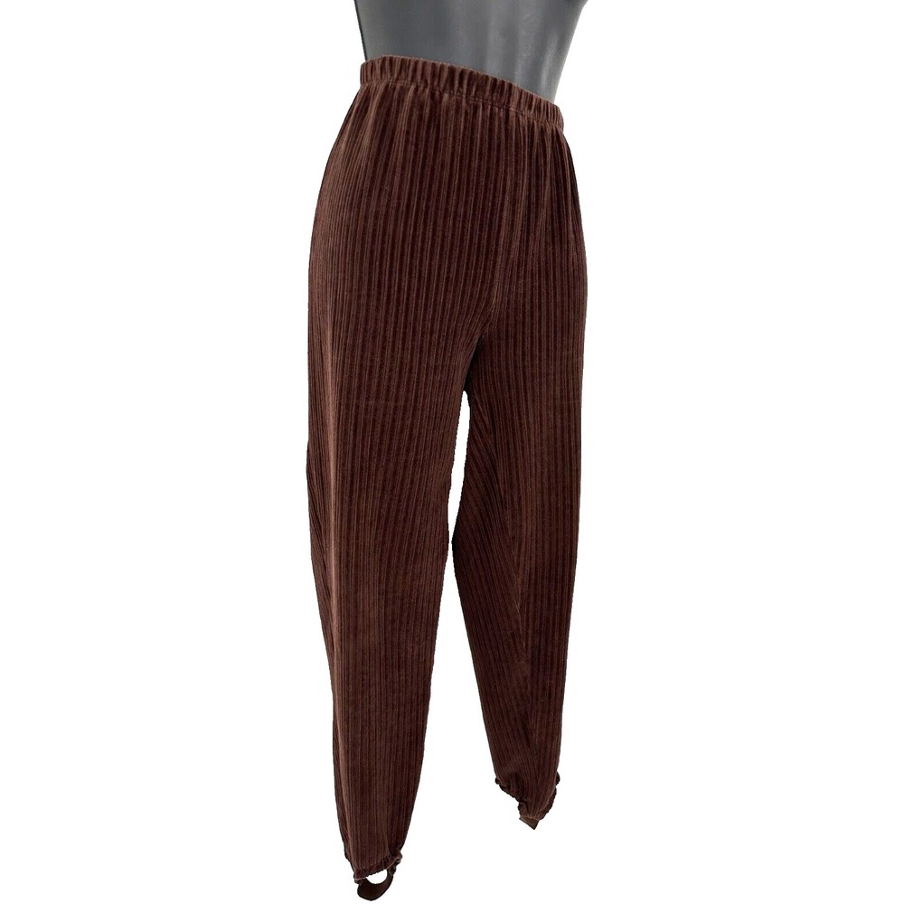 Liz Claiborne Liz & Co. Womens Pull On Jeggings Size 14 Brown Corduroy Cotton - Picture 6 of 13